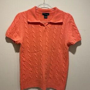 Grace Cashmere Sweater Orange Size L